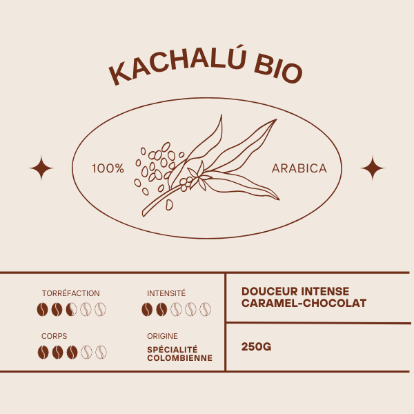 Kachalú Bio - Café de Colombie