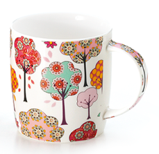 Mug coloré arbre